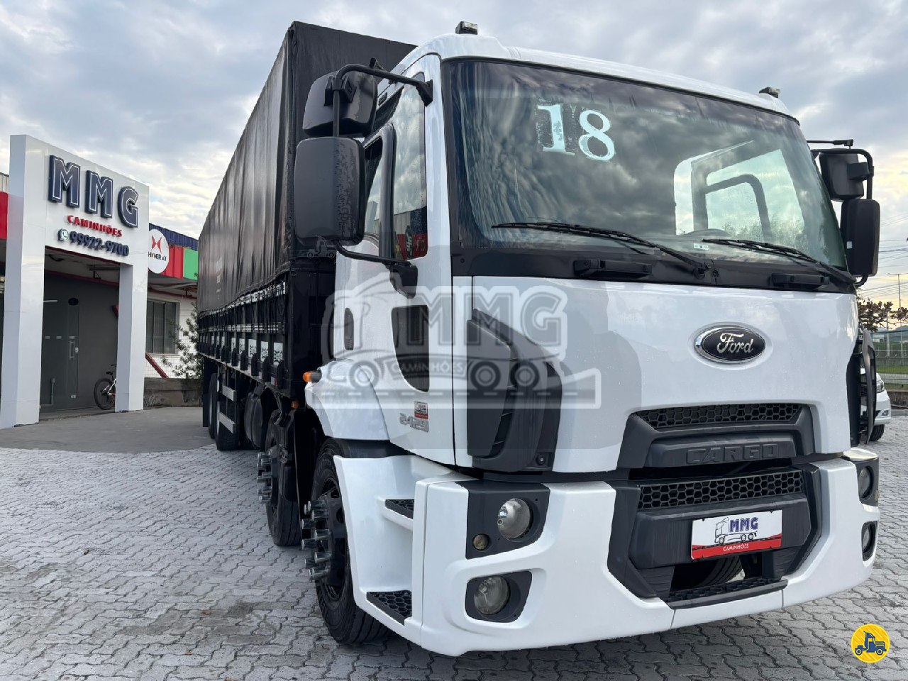 CAMINHAO FORD CARGO 2429 Graneleiro BiTruck 8x2 MMG Caminhões GUARAMIRIM SANTA CATARINA SC